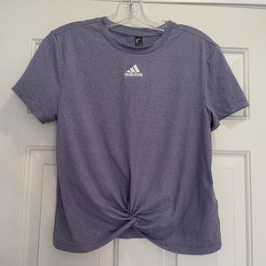 Adidas Sport Shirt Front Knot Small